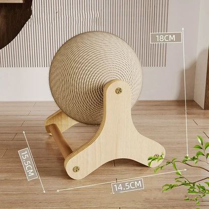 The  Sculptural Orb Scratcher