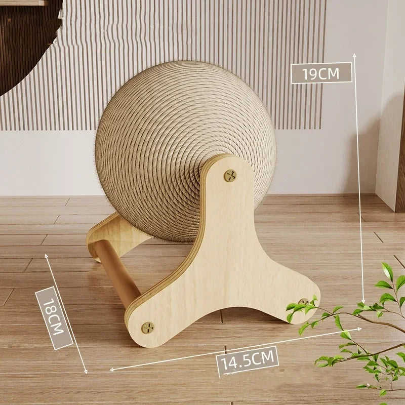 The  Sculptural Orb Scratcher