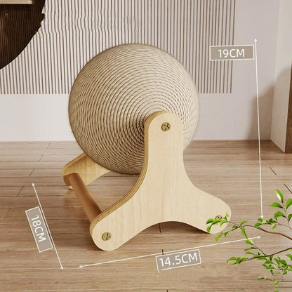 The  Sculptural Orb Scratcher