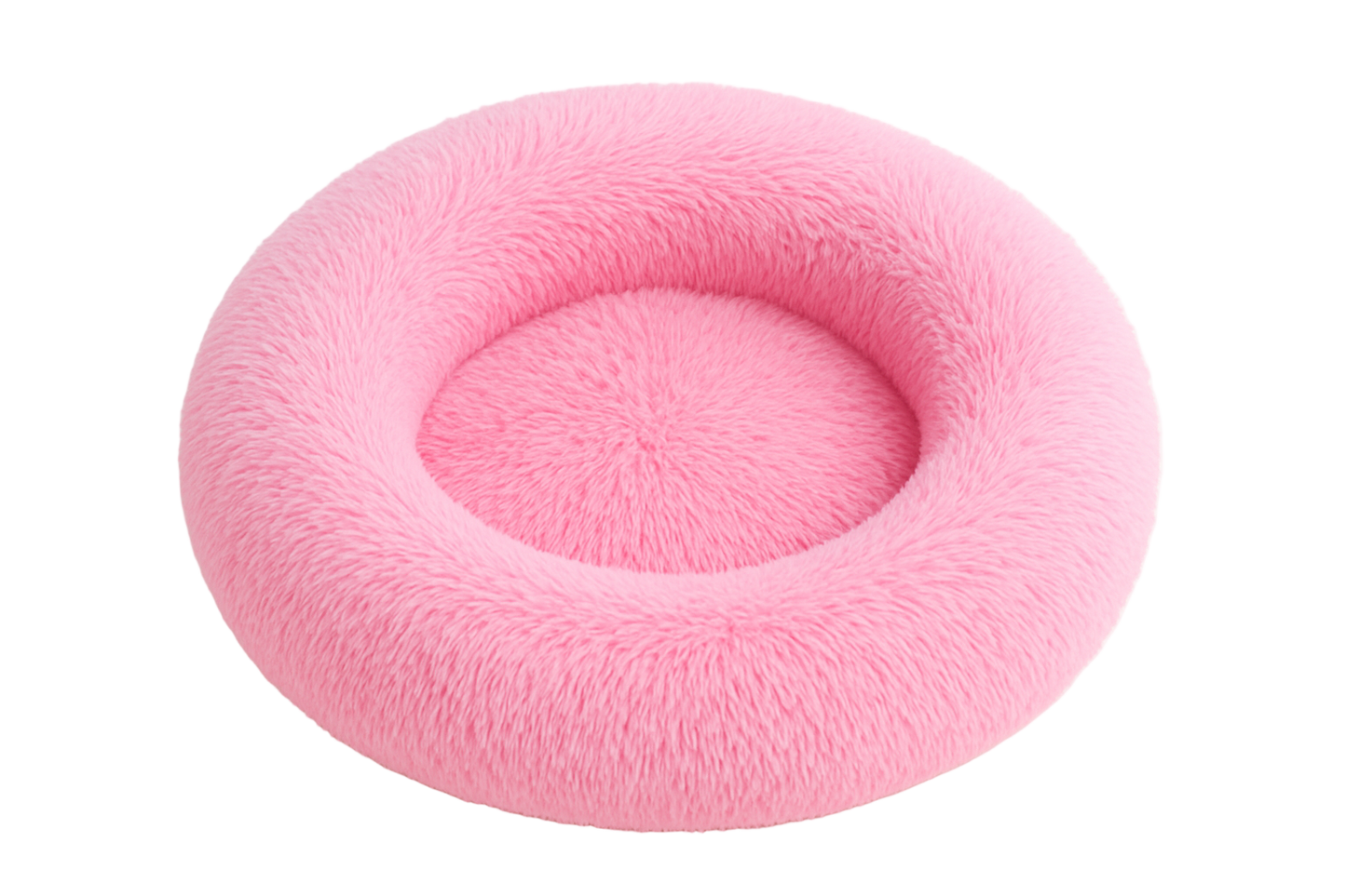 Luxe Calming Donut Cat Bed